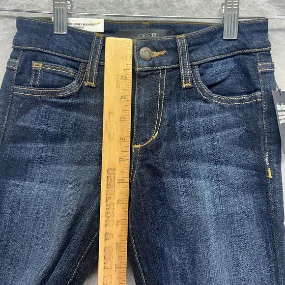 Joes Honey Bootcut Jeans Womens 24 Classic Curvy Rikki Dark Wash Stretch Denim - Picture 6 of 12